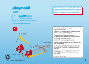 Manual de uso Playmobil set 5391 Romans Cuadriga Romana