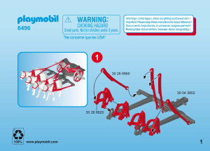 Mode d’emploi Playmobil set 6496 Romans Char romains