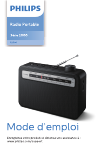 Mode d’emploi Philips TAR2506 Radio