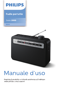 Manuale Philips TAR2506 Radio