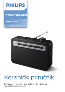 Priručnik Philips TAR2506 Radioprijamnik