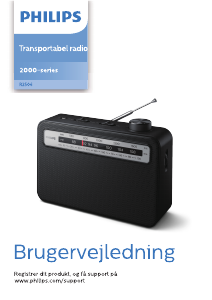 Brugsanvisning Philips TAR2506 Radio