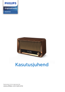 Kasutusjuhend Philips TAVS700 Raadio