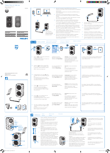 Handleiding Philips SB5200K Luidspreker