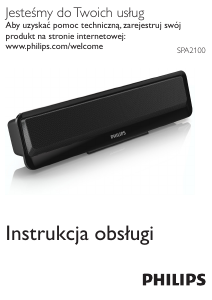 Instrukcja Philips SPA2100 Głośnik