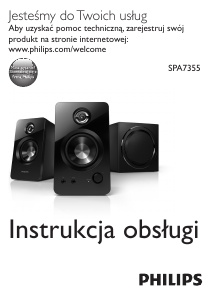 Instrukcja Philips SPA7355 Głośnik
