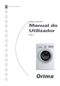 Manual Orima ORM 1210 Máquina de lavar roupa