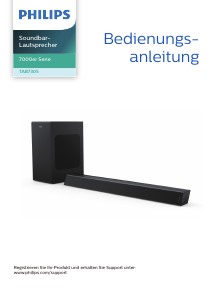 Bedienungsanleitung Philips TAB7305 Lautsprecher