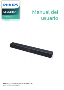 Manual de uso Philips TAB8205 Altavoz