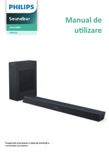 Manual Philips TAB8405 Difuzor