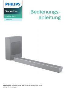 Bedienungsanleitung Philips TAB8505 Lautsprecher