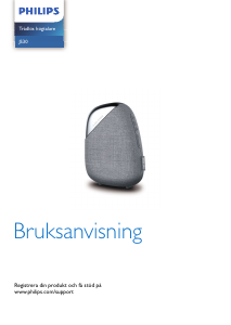 Bruksanvisning Philips TAJS30 Högtalare