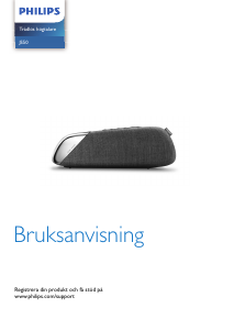 Bruksanvisning Philips TAJS50 Högtalare