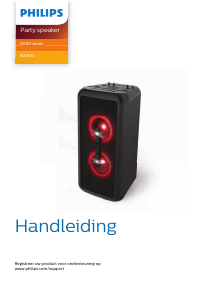 Handleiding Philips TANX200 Luidspreker