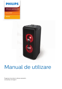 Manual Philips TANX200 Difuzor