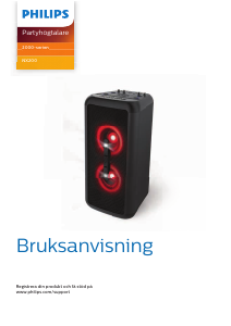 Bruksanvisning Philips TANX200 Högtalare