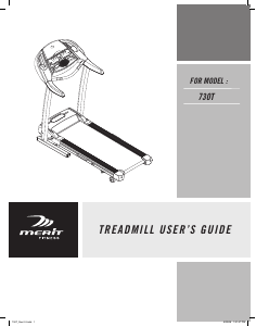 Manual Merit 730T Treadmill