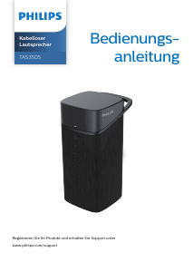 Bedienungsanleitung Philips TAS3505 Lautsprecher