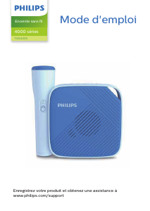 Mode d’emploi Philips TAS4405N Haut-parleur