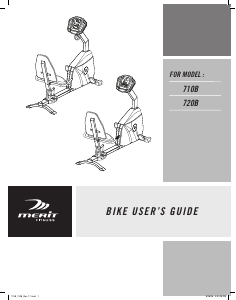 Manual Merit 720B Exercise Bike