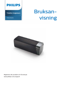 Bruksanvisning Philips TAS5505 Högtalare