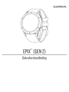 Handleiding Garmin epix (Gen 2) Smartwatch
