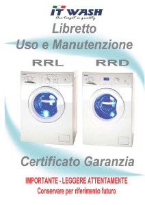Handleiding IT Wash RR610D Wasmachine