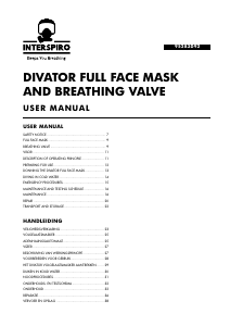 Manual Interspiro Divator Diving Mask