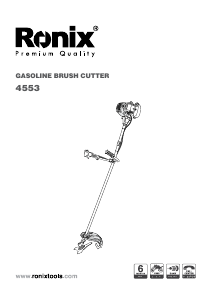 Manual Ronix 4553 Brush Cutter