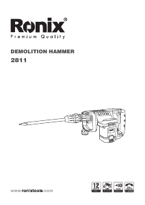 Manual Ronix 2811 Demolition Hammer