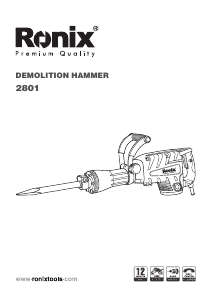 Handleiding Ronix 2801 Breekhamer