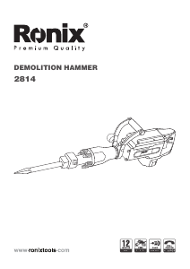 Manual Ronix 2814 Demolition Hammer