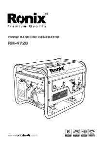 Manual Ronix RH-4728 Generator