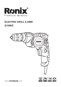 Manual Ronix 2106C Impact Drill