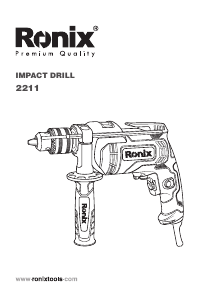 Manual Ronix 2211 Impact Drill