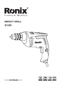 Manual Ronix 2120 Impact Drill