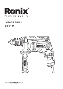 Manual Ronix 2211V Impact Drill