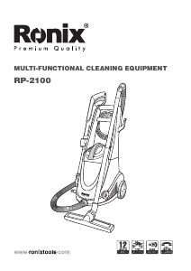 Manual Ronix RP-2100 Vacuum Cleaner
