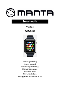 Manuál Manta MS428 Chytré hodinky