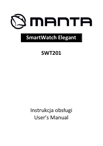 Instrukcja Manta SWT201 Elegant Smartwatch