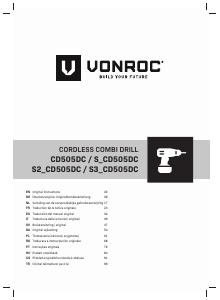 Manual Vonroc S3_CD505DC Drill-Driver