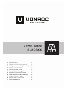 Handleiding Vonroc SL503XX Ladder