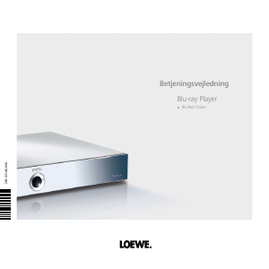 Brugsanvisning Loewe BluTech Vision Blu-ray afspiller