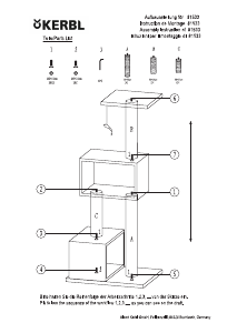 Brugsanvisning Kerbl 81533 Capella Kradsetræ