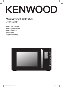 Manual Kenwood K23CM13E Microwave