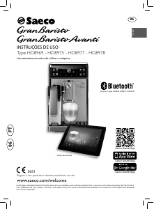 Manual Saeco HD8977 GranBaristo Máquina de café expresso