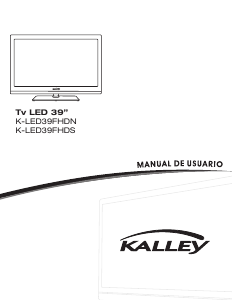 Manual de uso Kalley K-LED39FHDN Televisor de LED
