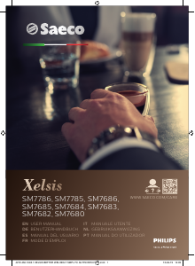 Manual de uso Saeco SM7680 Xelsis Máquina de café espresso