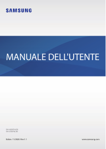 Manuale Samsung SM-A705FN/DS Galaxy A70 Telefono cellulare