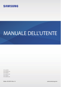 Manuale Samsung SM-A750FN/DS Galaxy A7 Telefono cellulare
